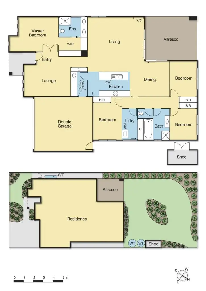Floorplan of Homely house listing, 21 Elation Boulevard, Doreen VIC 3754
