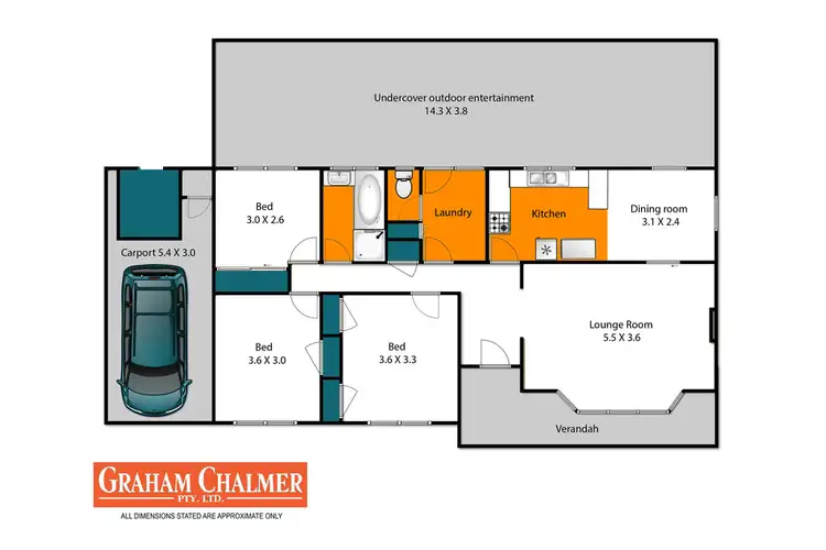 Floorplan of Homely house listing, 17 Nicholson Street, Sale VIC 3850