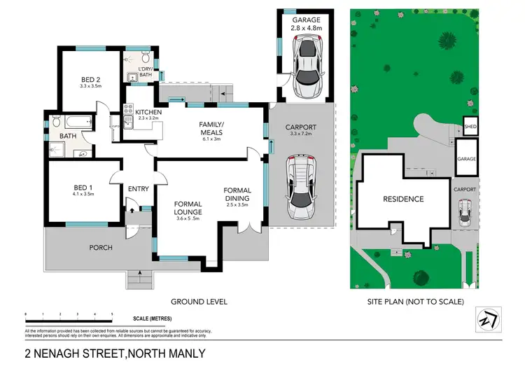 Floorplan of Homely house listing, 2 Nenagh Street, North Manly NSW 2100