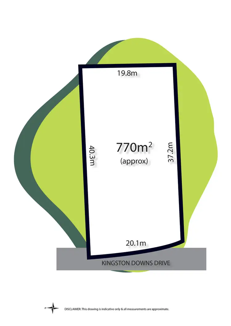 Floorplan of Homely land listing, 56 Kingston Downs Drive, Ocean Grove VIC 3226