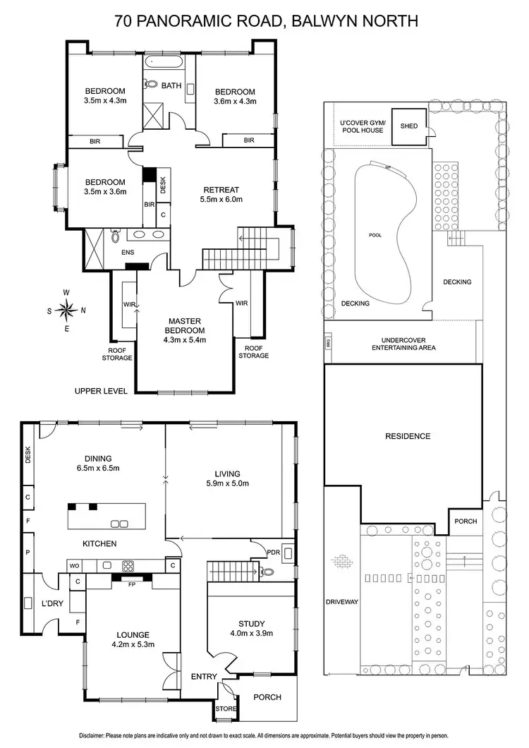 Floorplan of Homely house listing, 70 Panoramic Road, Balwyn North VIC 3104