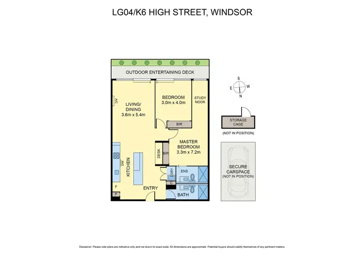 Floorplan of Homely house listing, LG04/K6 High Street, Windsor VIC 3181
