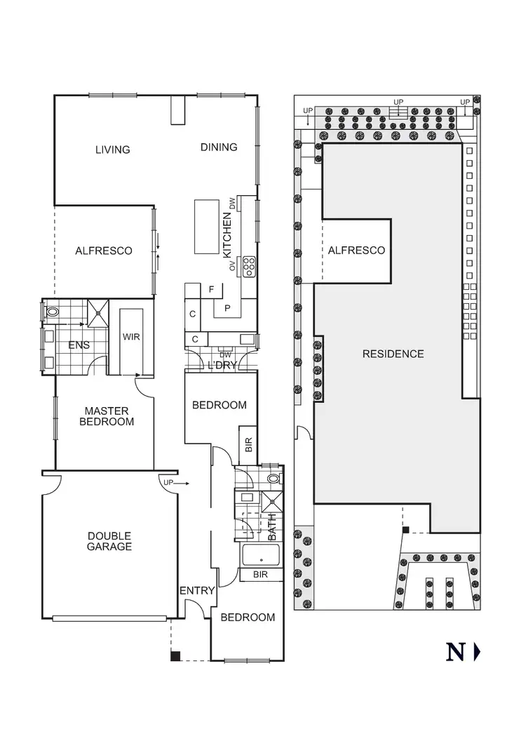 Floorplan of Homely house listing, 3 Ewan Ross Court, Doreen VIC 3754