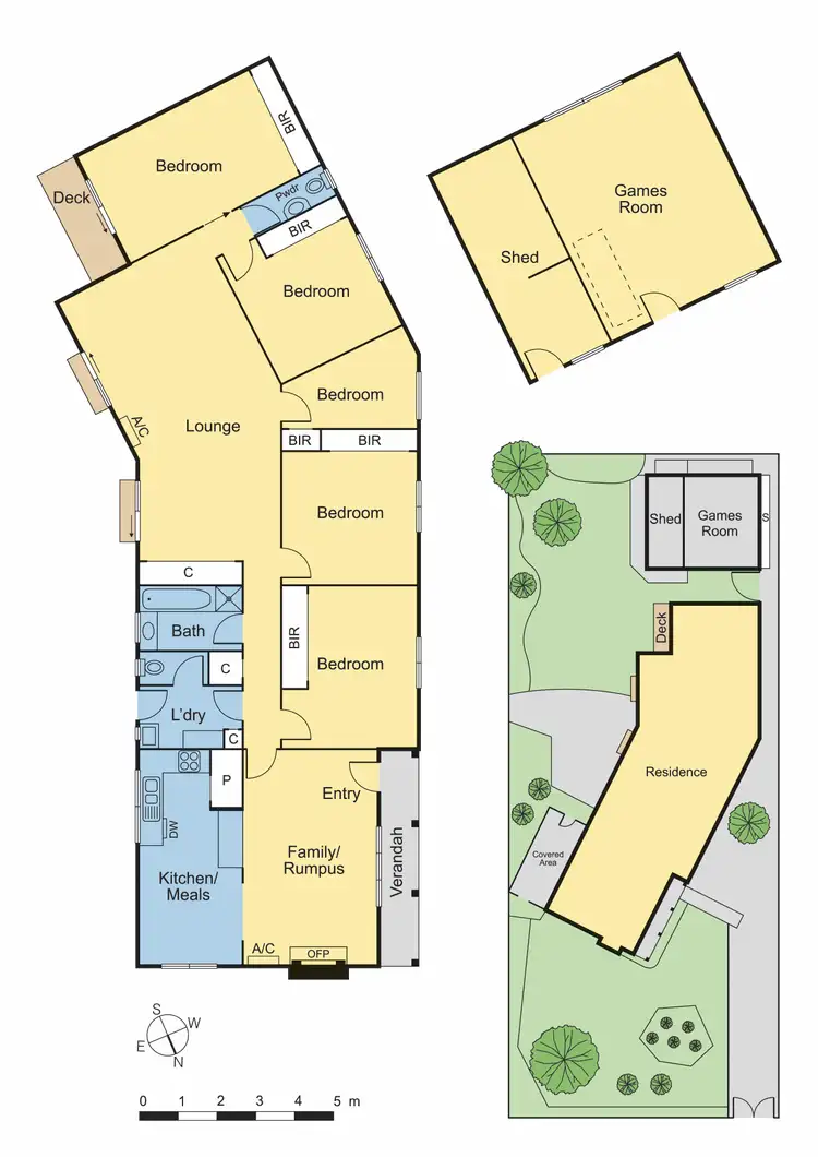 Floorplan of Homely house listing, 21 Heals Road, Mernda VIC 3754