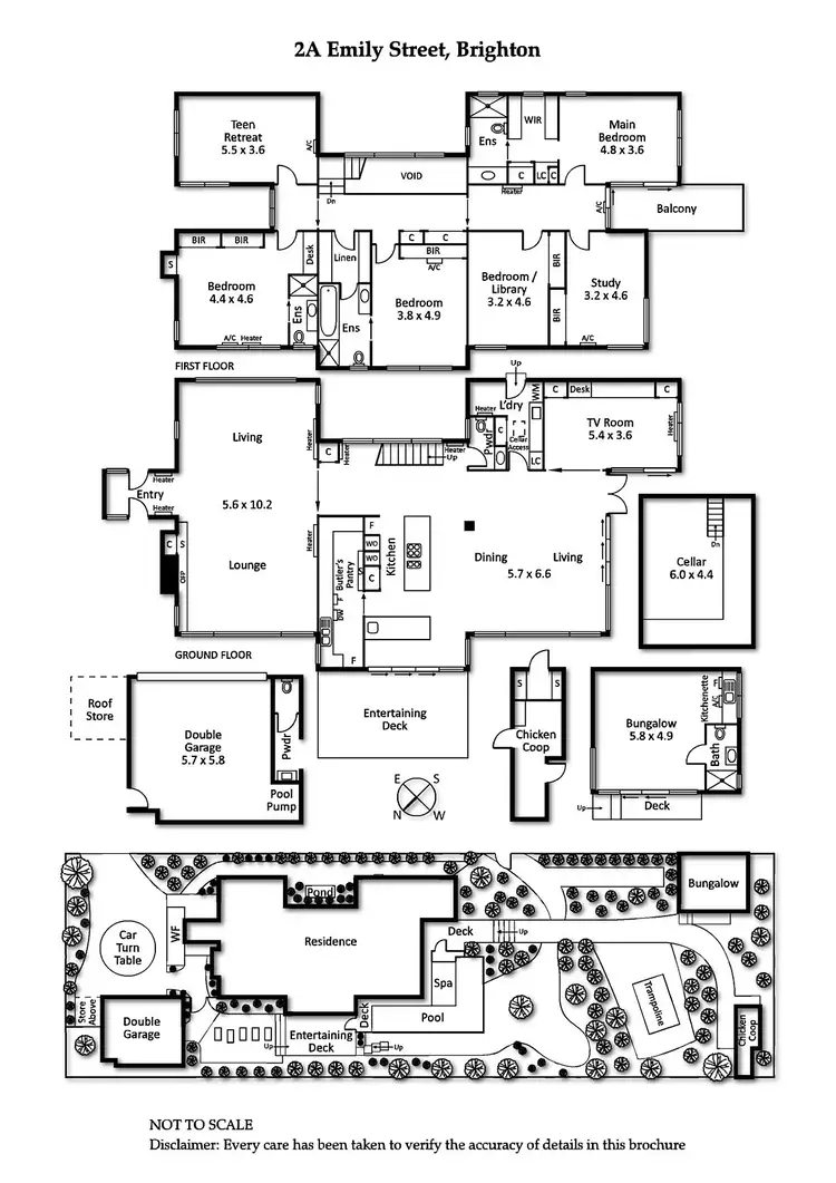 Floorplan of Homely house listing, 2A Emily Street, Brighton VIC 3186
