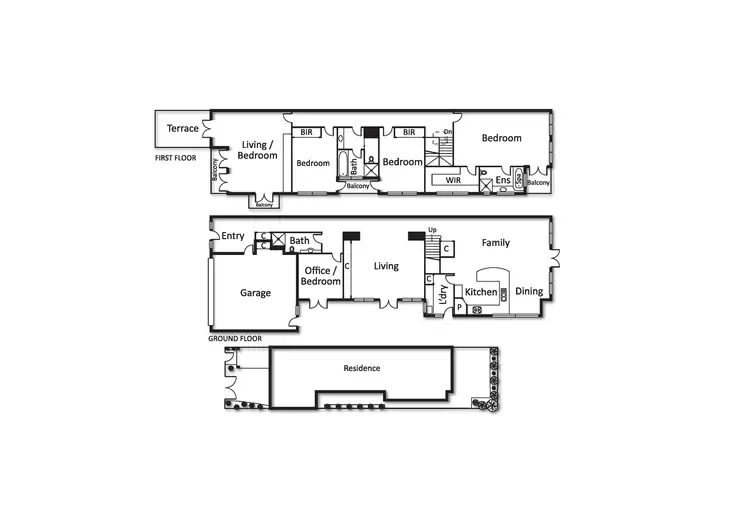 Floorplan of Homely house listing, 36 Byrne Avenue, Elwood VIC 3184
