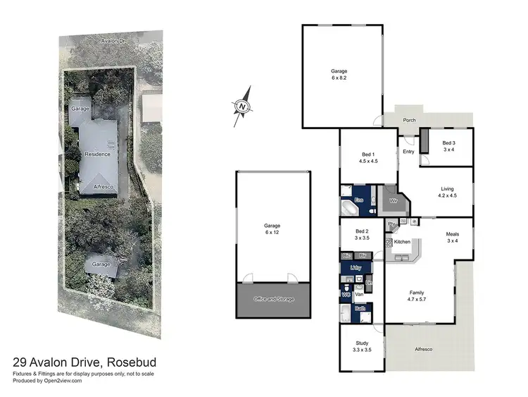 Floorplan of Homely house listing, 29 Avalon Drive, Rosebud VIC 3939