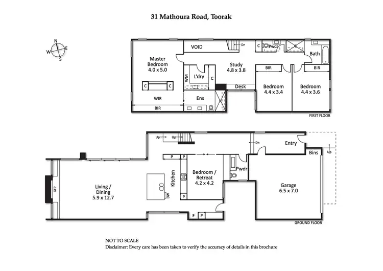 Floorplan of Homely house listing, 31 Mathoura Road, Toorak VIC 3142