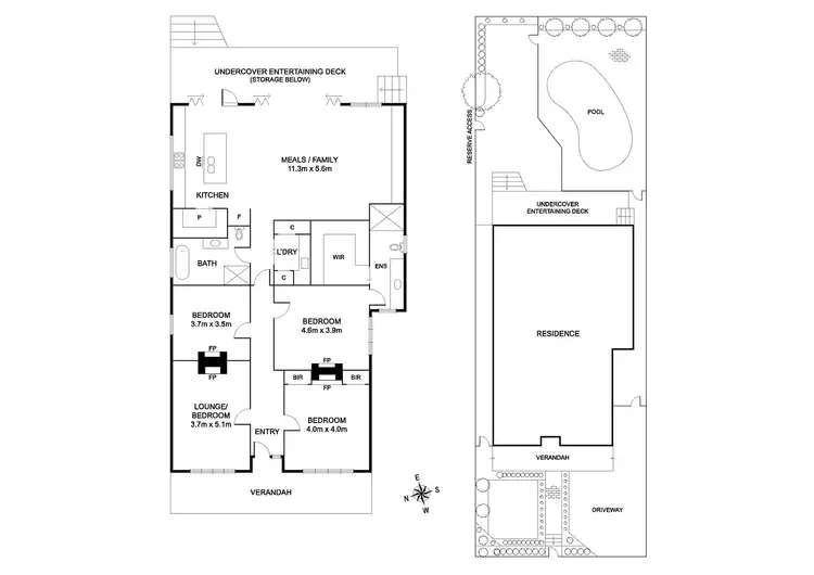 Floorplan of Homely house listing, 60 Rochester Road, Canterbury VIC 3126