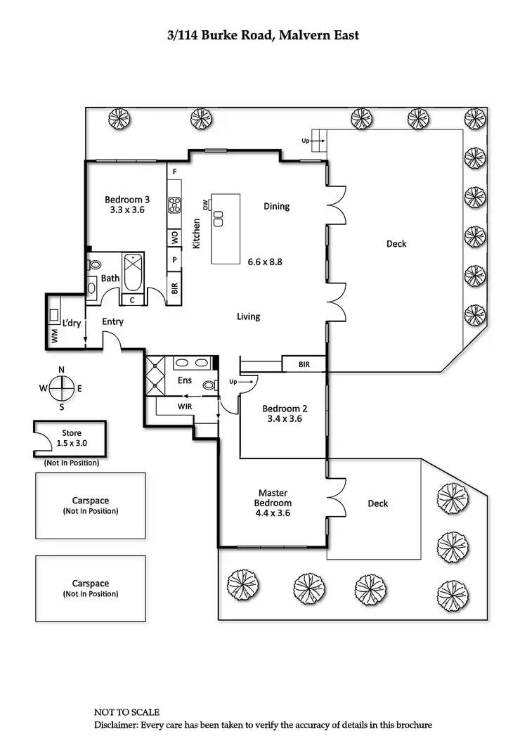 Floorplan of Homely apartment listing, 114 Burke Road, Malvern East VIC 3145