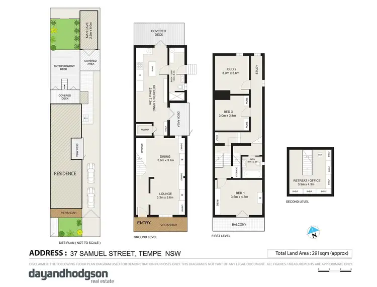 Floorplan of Homely house listing, 37 Samuel Street, Tempe NSW 2044