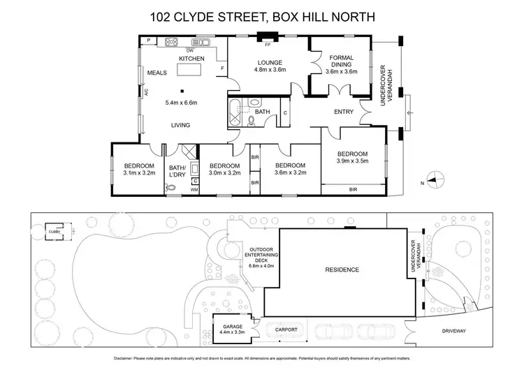 Floorplan of Homely house listing, 102 Clyde Street, Box Hill North VIC 3129