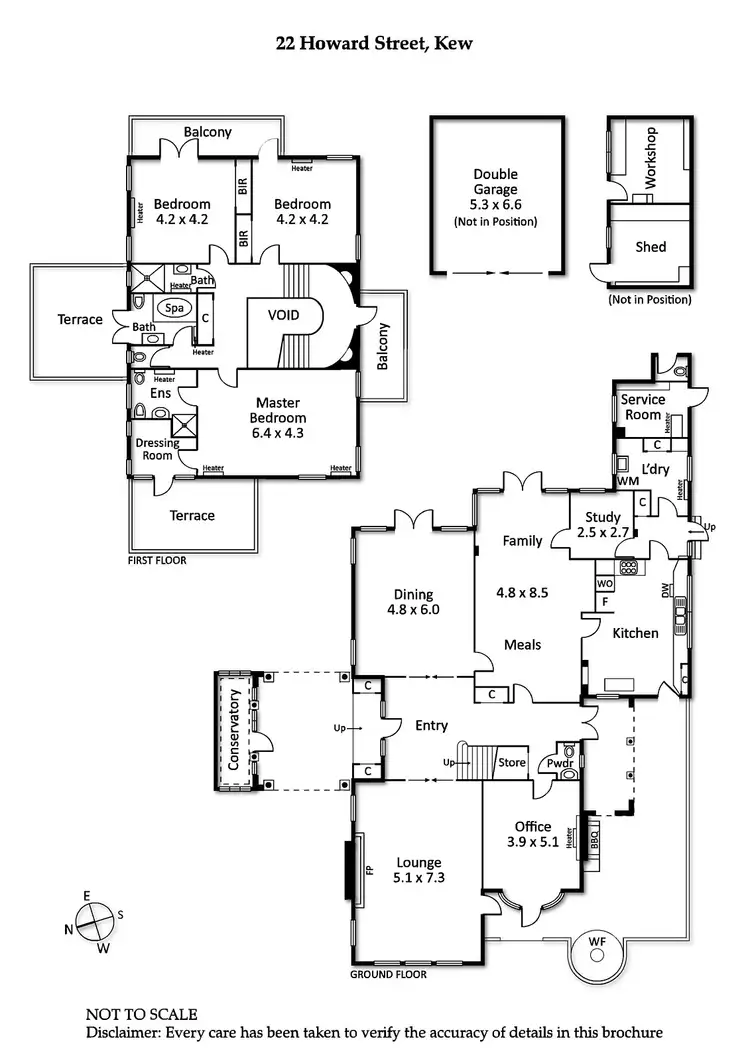 Floorplan of Homely house listing, 22 Howard Street, Kew VIC 3101