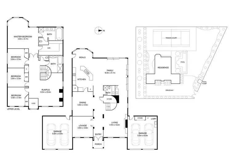 Floorplan of Homely house listing, 23 Elizabeth Road, Portsea VIC 3944