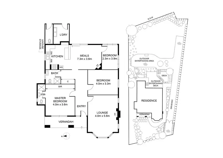 Floorplan of Homely house listing, 1755 Malvern Road, Glen Iris VIC 3146