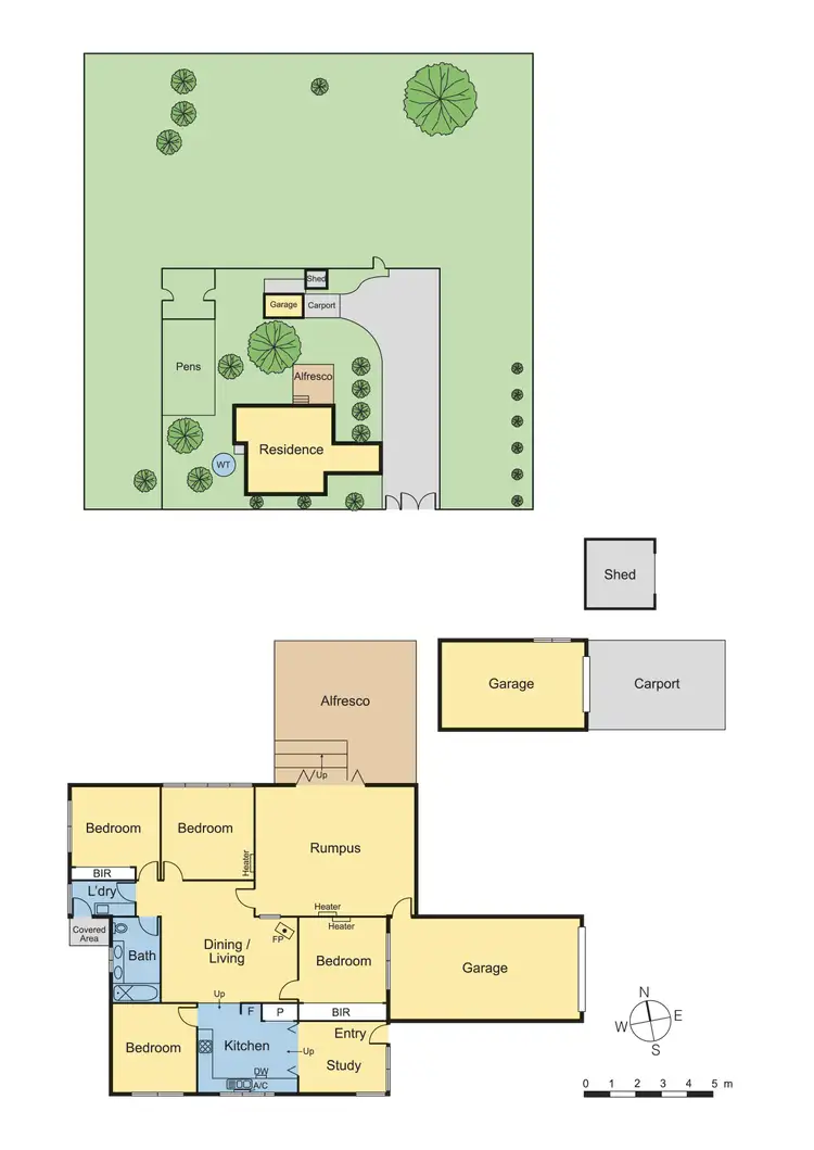 Floorplan of Homely house listing, 49 Powers Road, Kinglake VIC 3763