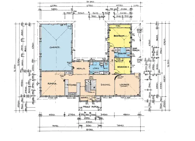 Floorplan of Homely house listing, 91 Stevens Street, Sale VIC 3850
