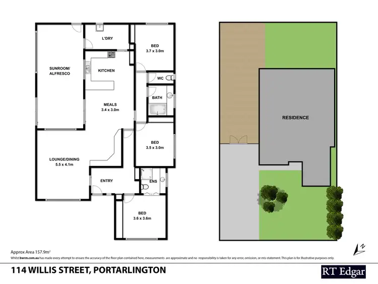 Floorplan of Homely house listing, 114 Willis Street, Portarlington VIC 3223