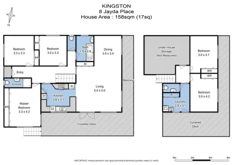 Floorplan of Homely house listing, 8 Jayda Place, Kingston TAS 7050