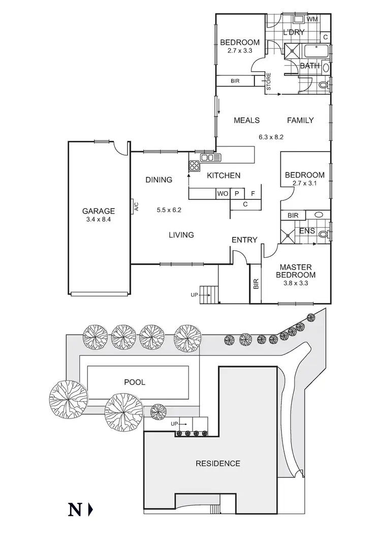 Floorplan of Homely unit listing, 2/26 Forster Street, Mitcham VIC 3132