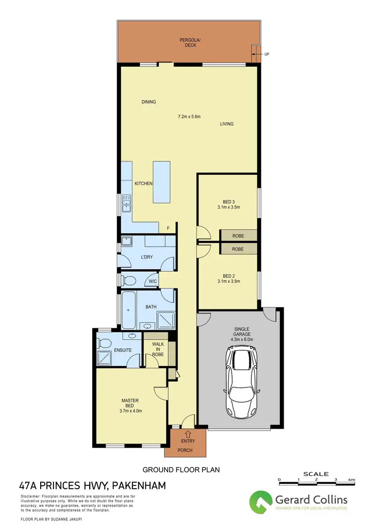 Floorplan of Homely house listing, 47A Princes Highway, Pakenham VIC 3810