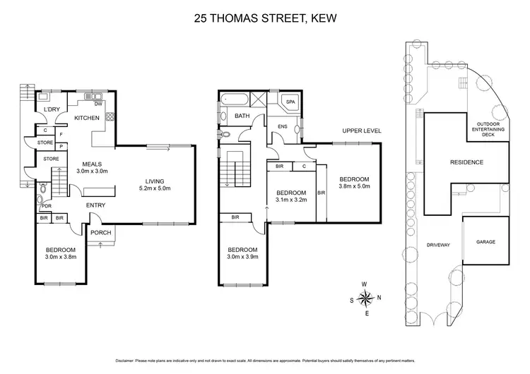 Floorplan of Homely house listing, 25 Thomas Street, Kew VIC 3101