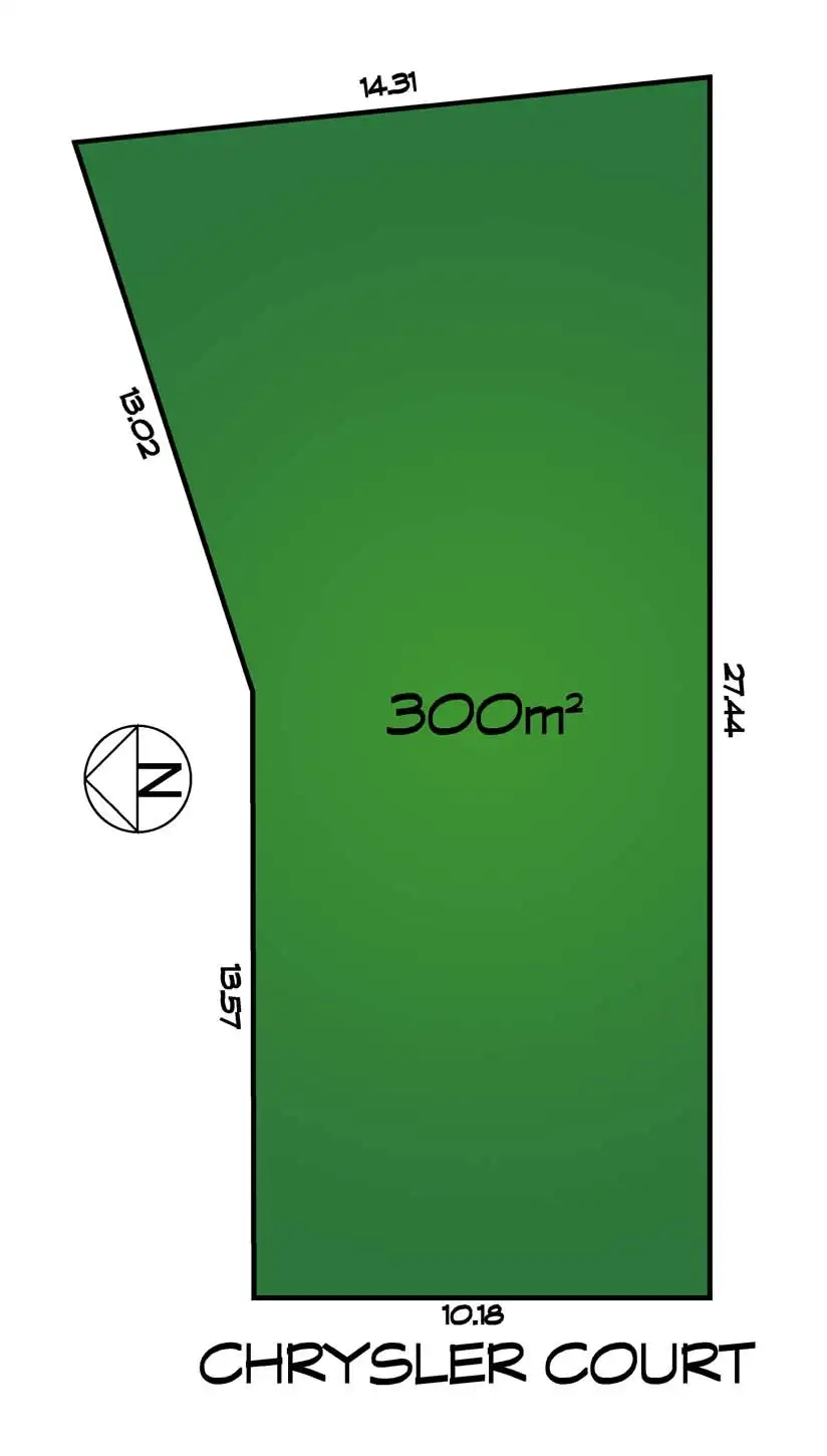 Floorplan of Homely land listing, LOT 2 Chrysler Drive, Holden Hill SA 5088