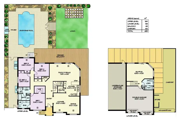 Floorplan of Homely house listing, 10 Bellevue Circuit, Gulfview Heights SA 5096