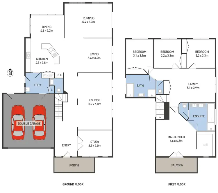Floorplan of Homely house listing, 116 Baden Powell Drive, Tarneit VIC 3029