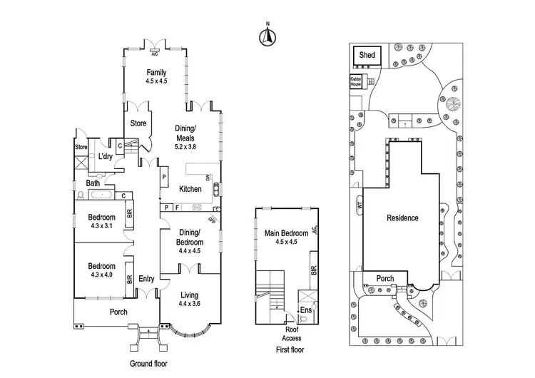 Floorplan of Homely house listing, 9 Ford Street, Ivanhoe VIC 3079