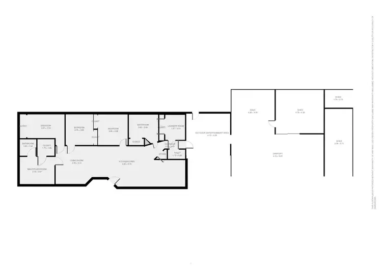 Floorplan of Homely house listing, 73 McColl Drive, Longford VIC 3851