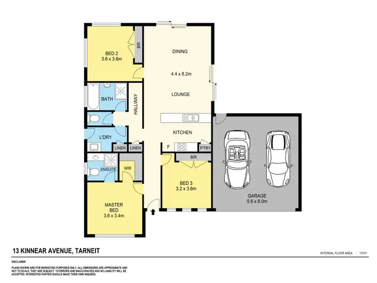 Floorplan of Homely house listing, 13 Kinnear Avenue, Tarneit VIC 3029