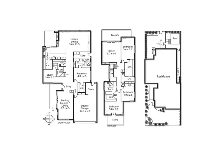 Floorplan of Homely house listing, 78 Glencairn Avenue, Brighton East VIC 3187