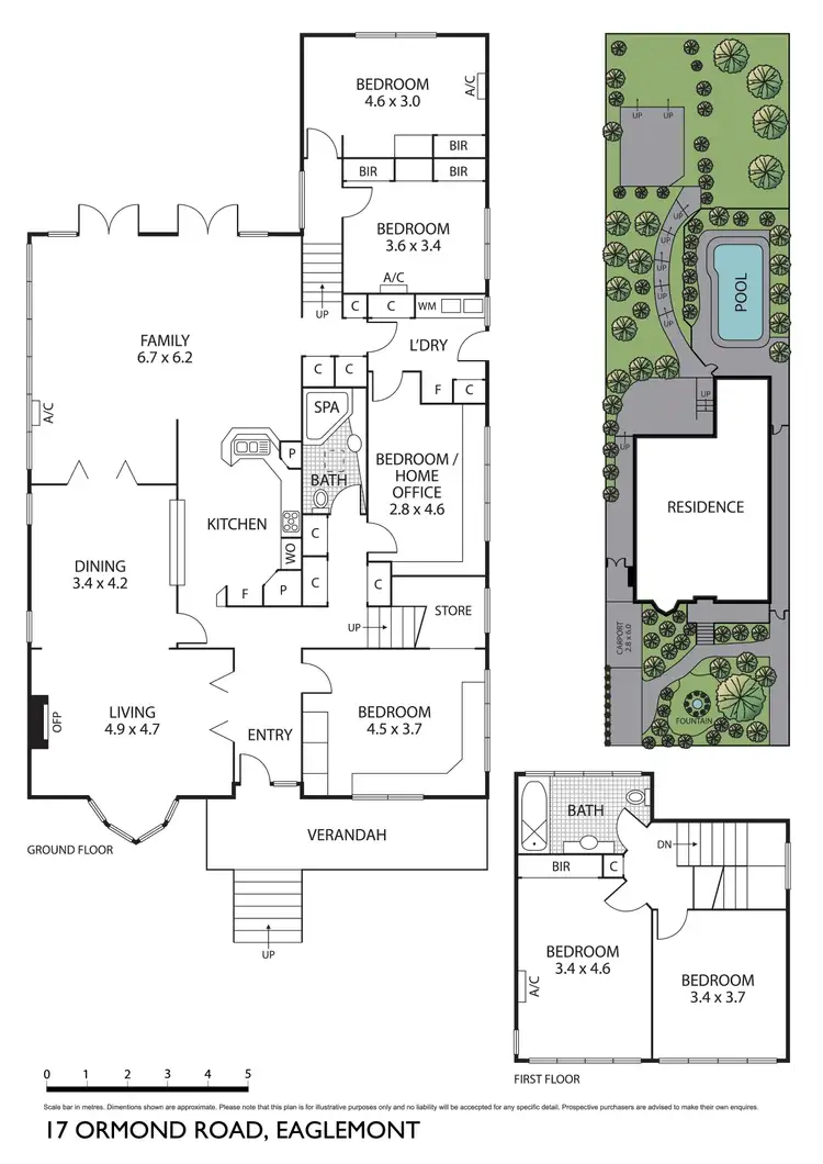 Floorplan of Homely house listing, 17 Ormond Road, Eaglemont VIC 3084