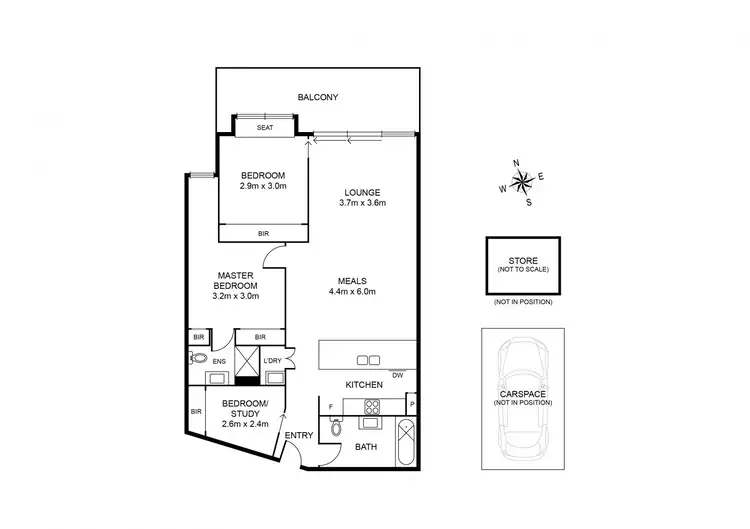 Floorplan of Homely apartment listing, 109/108-110 Glen Iris Road, Glen Iris VIC 3146