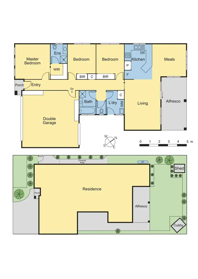Floorplan of Homely house listing, 12 Breenview Place, Doreen VIC 3754