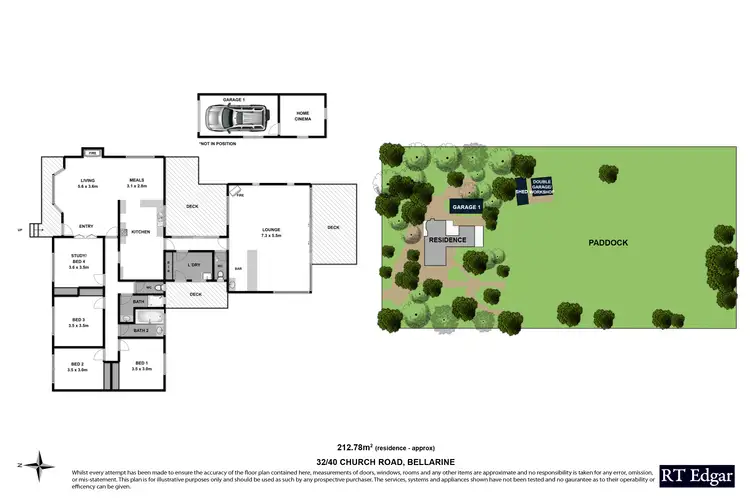 Floorplan of Homely rural property listing, 32-40 Church Road, Bellarine VIC 3223
