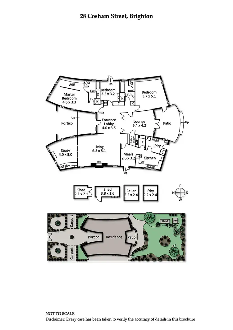 Floorplan of Homely house listing, 28 Cosham Street, Brighton VIC 3186