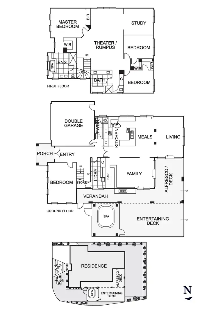 Floorplan of Homely house listing, 8 McCrae Drive, Doreen VIC 3754