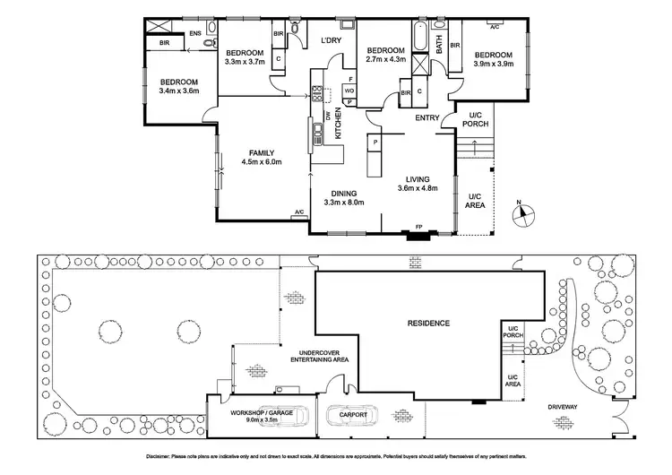 Floorplan of Homely house listing, 69 Blamey Street, Bentleigh East VIC 3165