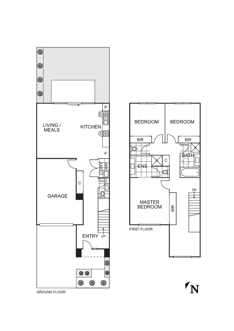 Floorplan of Homely house listing, 163 Orchard Road, Doreen VIC 3754