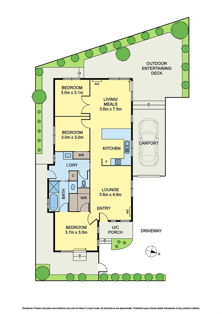 Floorplan of Homely unit listing, 2/33 Lionel Crescent, Croydon VIC 3136