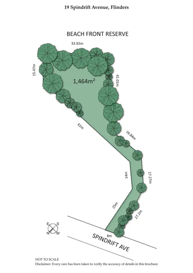 Floorplan of Homely land listing, 19 Spindrift Avenue, Flinders VIC 3929