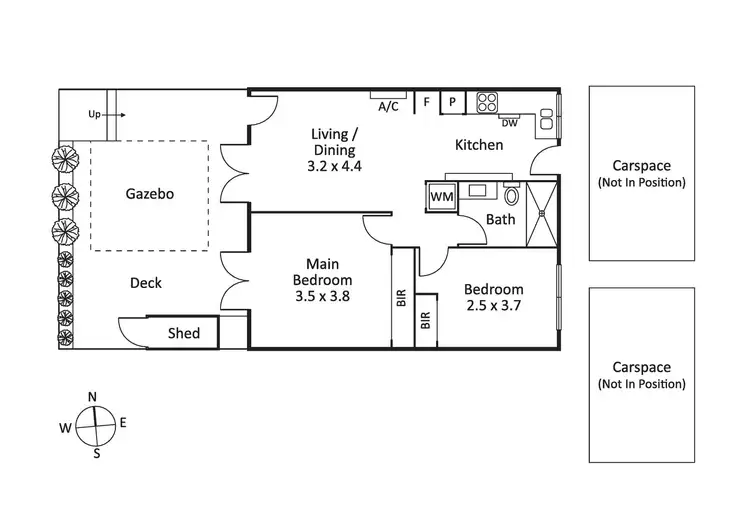 Floorplan of Homely apartment listing, 5/216 North Road, Brighton East VIC 3187
