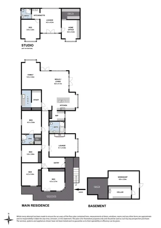 Floorplan of Homely house listing, 70 Fairview Avenue, Newtown VIC 3220