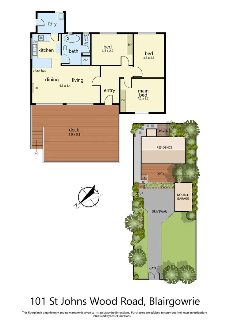 Floorplan of Homely house listing, 101 St Johns Wood Road, Blairgowrie VIC 3942