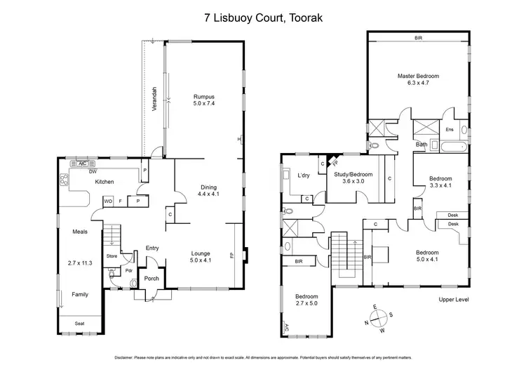 Floorplan of Homely house listing, 7 Lisbuoy Court, Toorak VIC 3142
