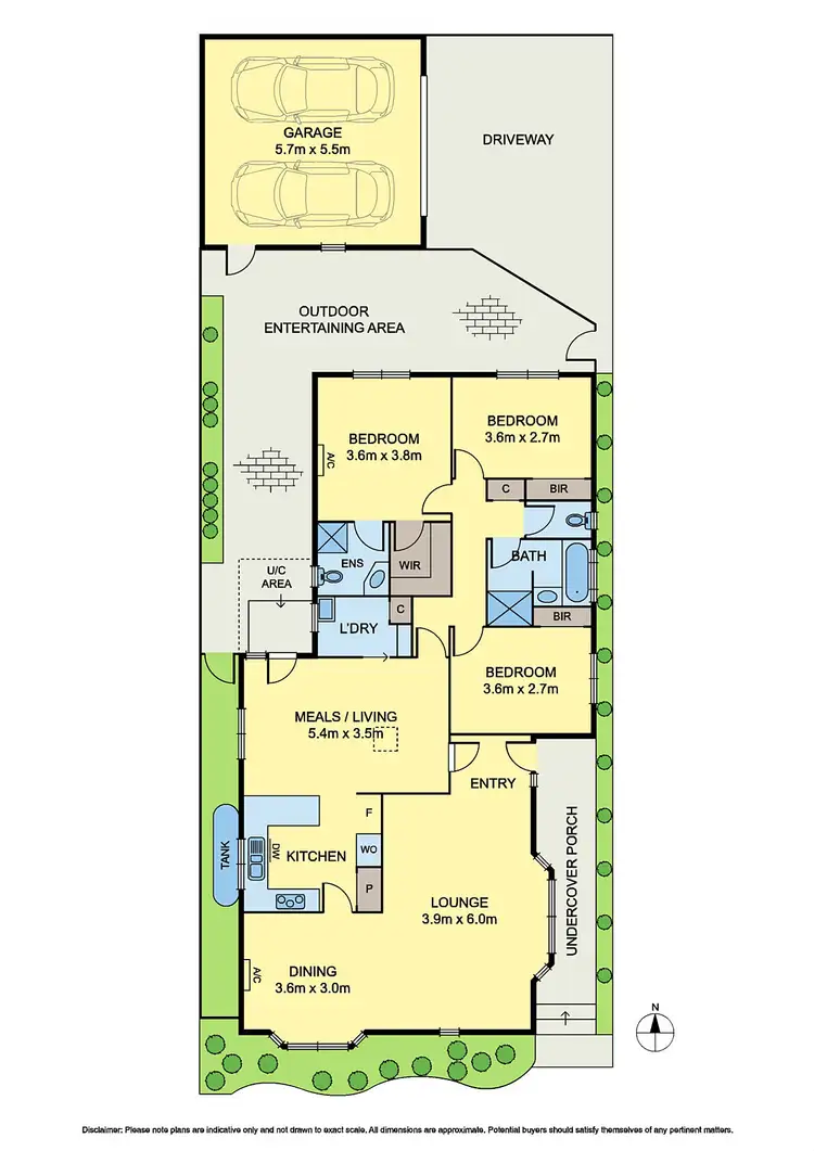 Floorplan of Homely unit listing, 1/159 Springfield Road Road, Blackburn North VIC 3130