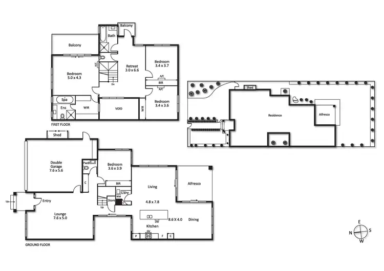 Floorplan of Homely house listing, 10 Sara Avenue, Brighton East VIC 3187