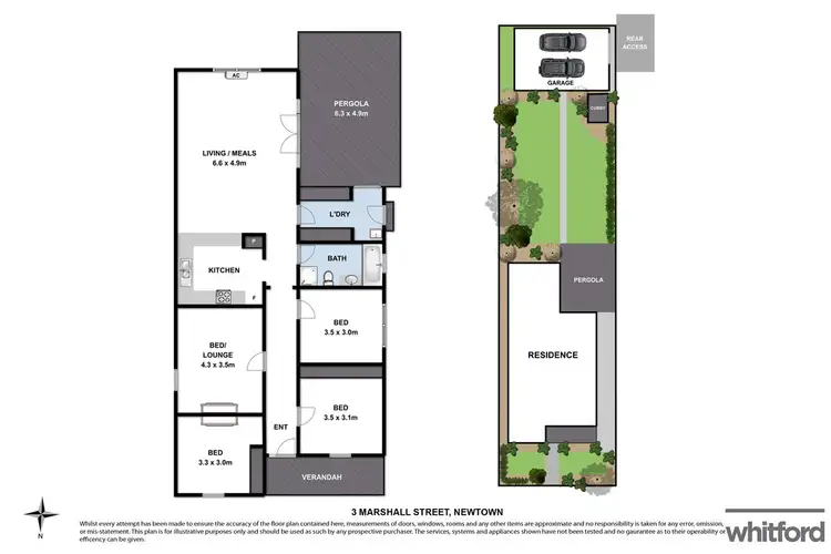 Floorplan of Homely house listing, 3 Marshall Street, Newtown VIC 3220